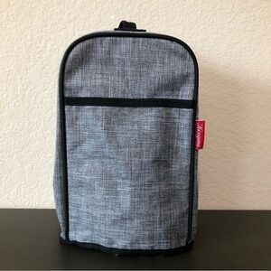 Nicogena Appliance Dust Cover Gray Waterproof Kitchen Handle Pockets Zipper